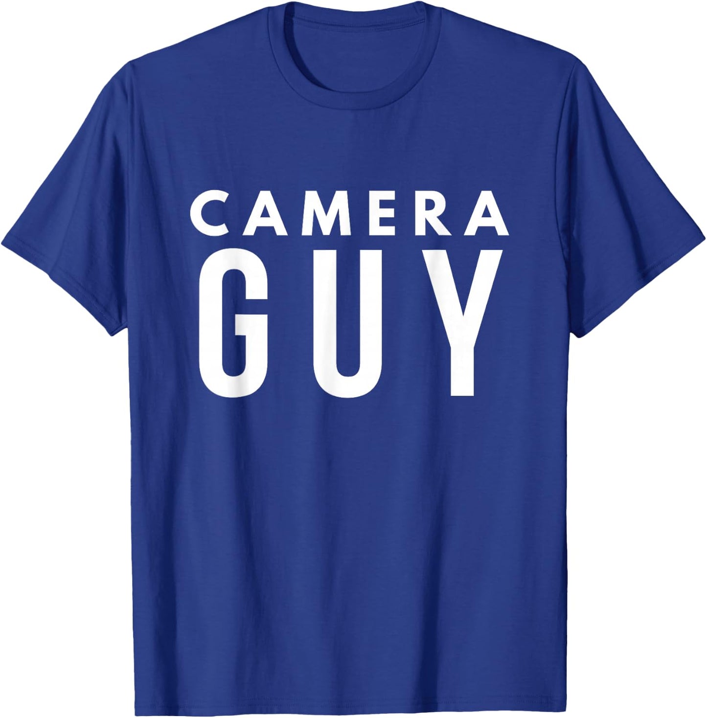 Camera Guy Nice T-Shirt - T-Shirt | Royal