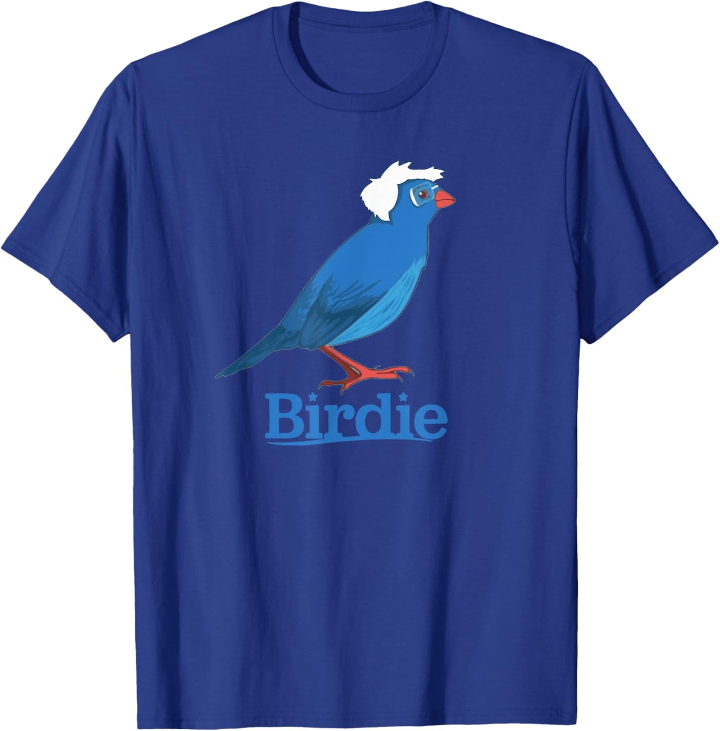 Bernie Sanders Bird Shirt| Cute Birdie Sanders For President T-Shirt - T-Shirt | Royal