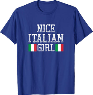 Nice Italian Girl T-Shirt - T-Shirt | Royal