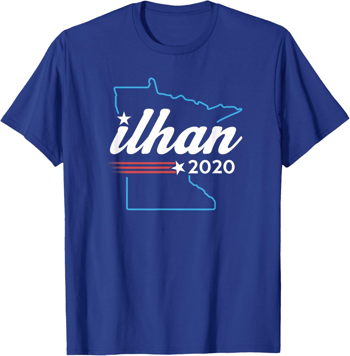 Ilhan Omar 2020 for Minnesota MN 5 T-Shirt - T-Shirt | Royal