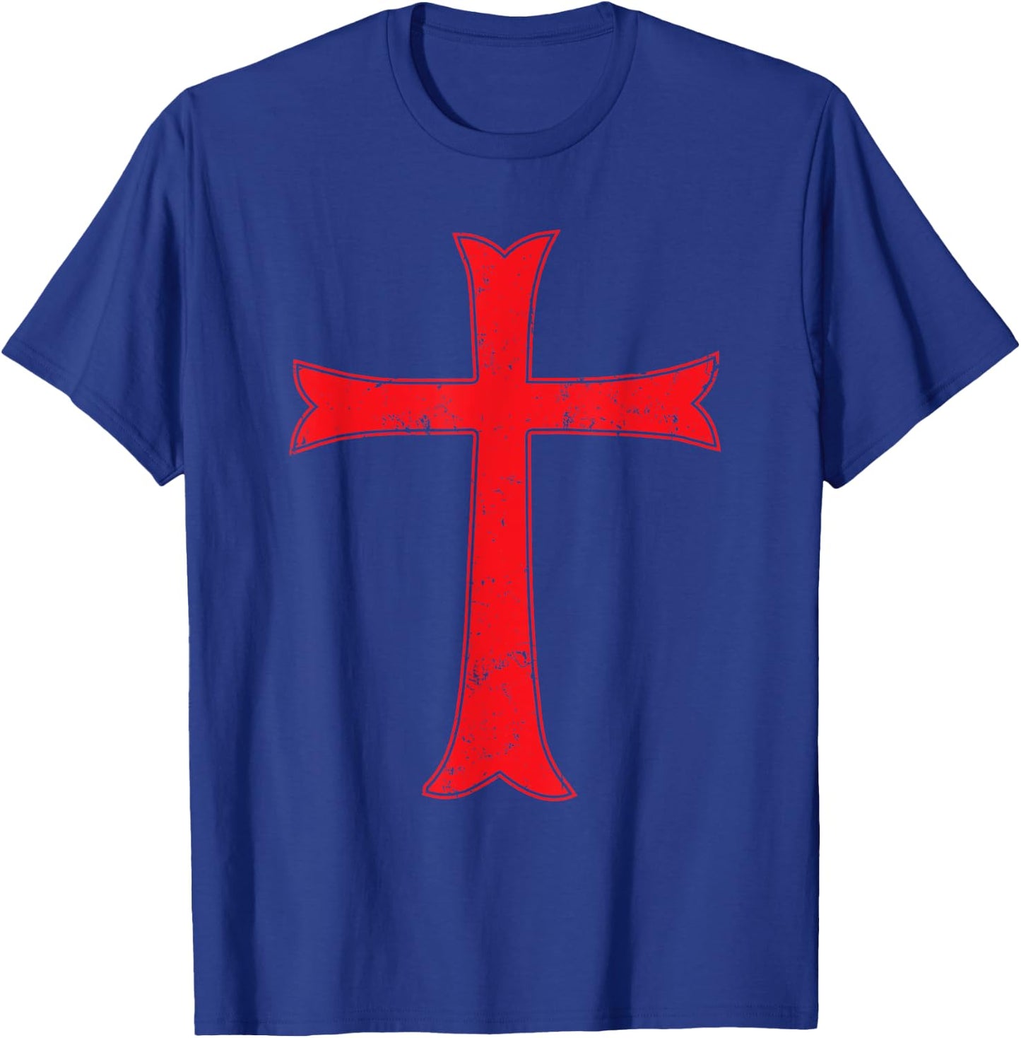 Templar cross crusader knight warrior of Christ history T-Shirt - T-Shirt | Royal