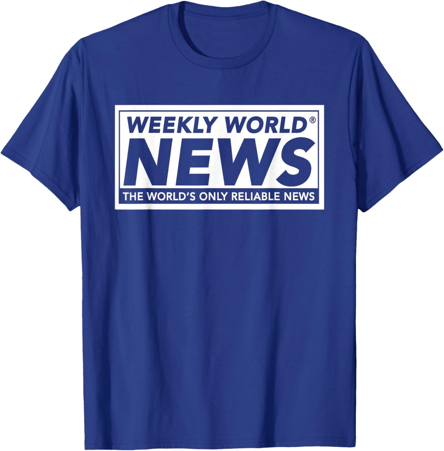 Weekly World News - Official Logo T-Shirt - T-Shirt | Royal