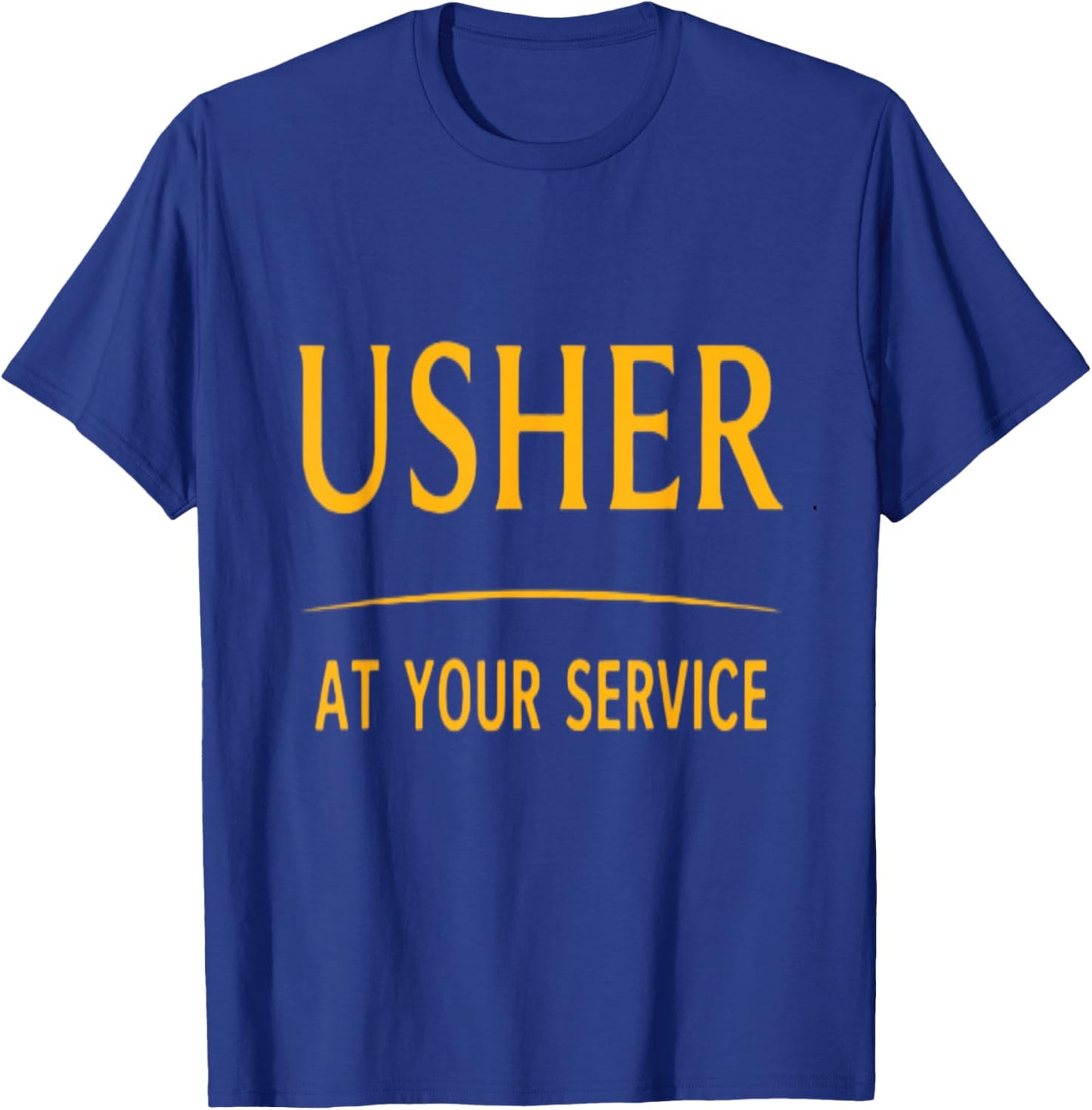 Christian Shirt Usher Church Gift Boys & Girls Gift T-Shirt - T-Shirt | Royal