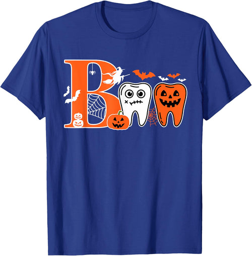 Boo Teeth Pumpkin Dentist Dental Hygienist Halloween Costume