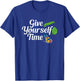 Give Yourself Time Butterfly Metamorphosis T-Shirt - T-Shirt | Royal