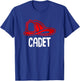 Cadet Firefighter Gift Shirt - Fire Company T-Shirt - T-Shirt | Royal