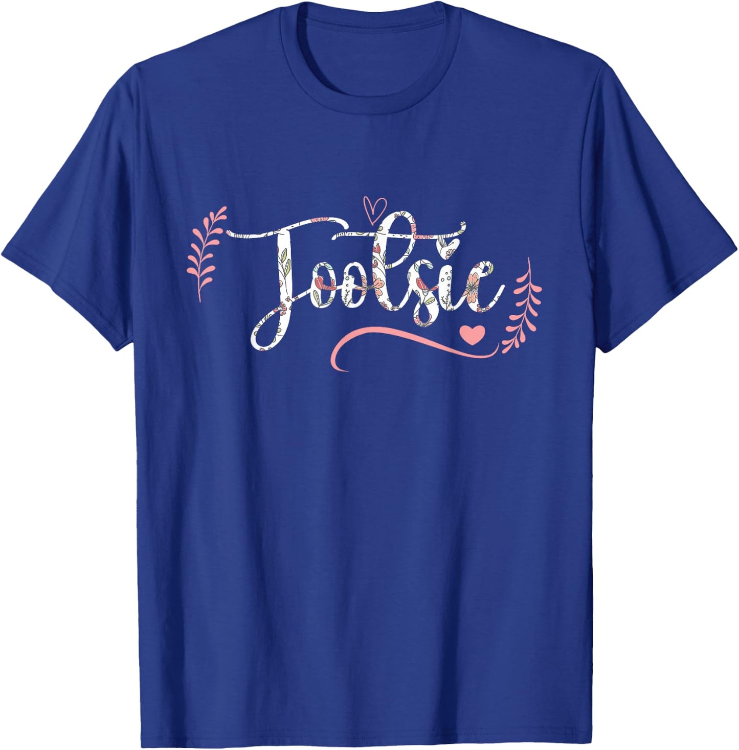 Tootsie Floral Grandma Christmas Mother's Day Grandparents T-Shirt - T-Shirt | Royal