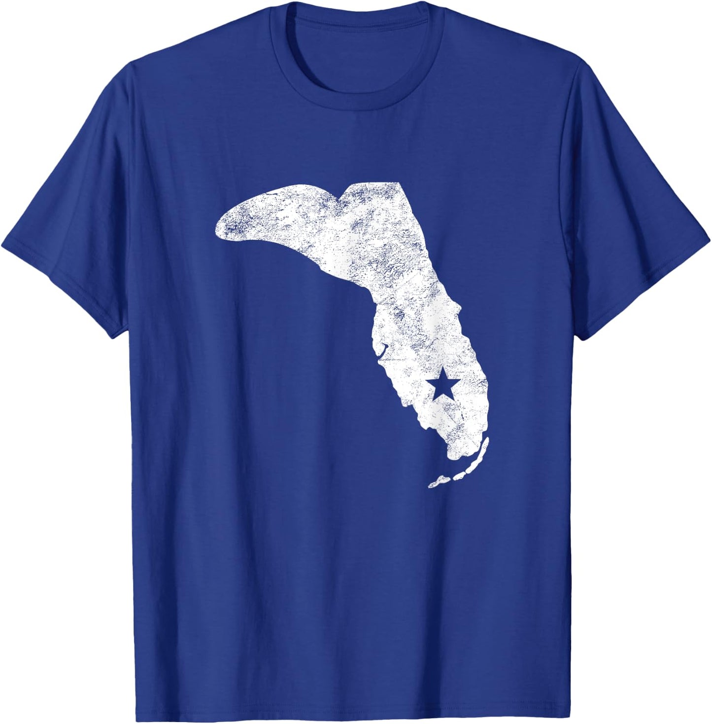 Florida Cowboy Boot Ranch Cowgirl Rodeo Gift Floridian T-Shirt - T-Shirt | Royal