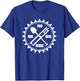 Downhill Mountain Bike MTB - No Dig No Ride Trail Building T-Shirt - T-Shirt | Royal