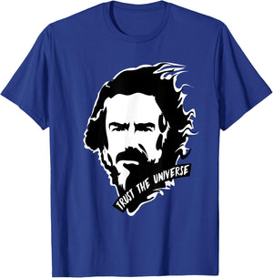 Alan Watts Mind Trust the Universe T-Shirt - T-Shirt | Royal
