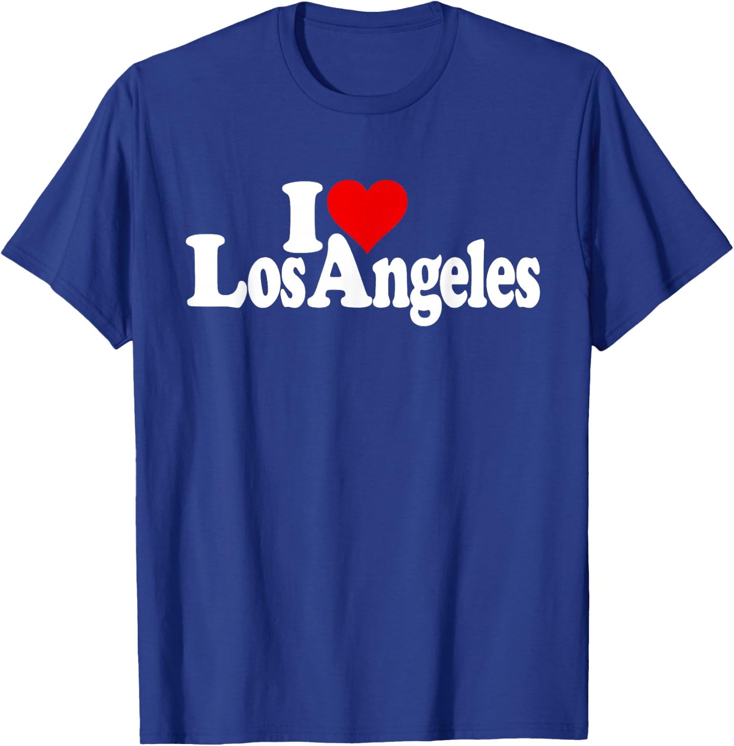 I Love Heart Los Angeles La T-Shirt - T-Shirt | Royal