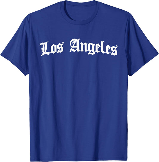 Los Angeles OG Chicano LA Souvenir Men Women T-Shirt - T-Shirt | Royal