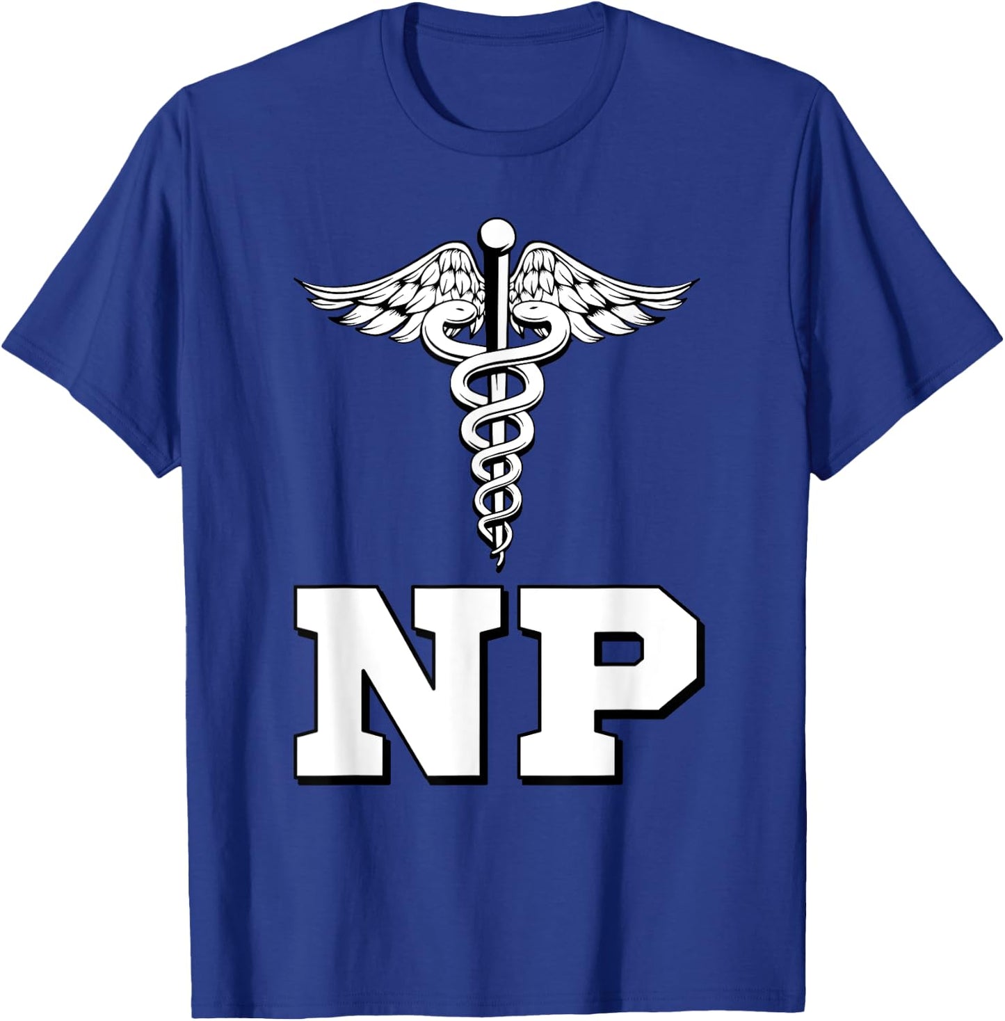Caduceus NP Nurse Practitioner Inspired Gift T-Shirt - T-Shirt | Royal