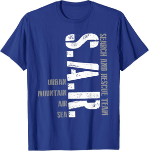 Search & Rescue Crew SAR Emergency Response Team T-Shirt - T-Shirt | Royal