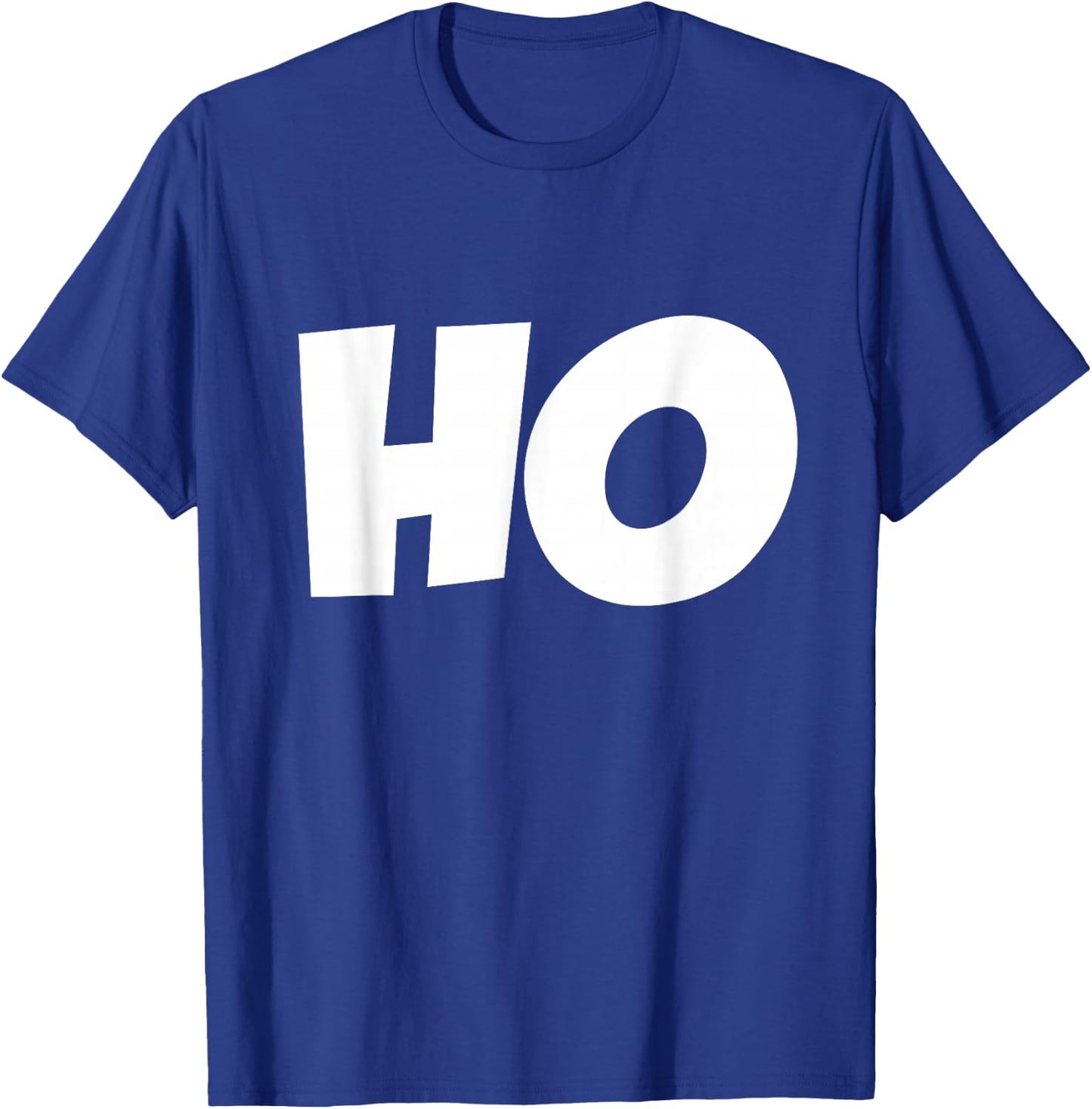 Ho Ho Ho Christmas Shirt Ho Shirt Matching Holidays T-Shirt - T-Shirt | Royal