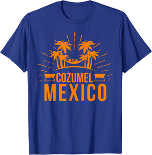 Cozumel Mexico Souvenir Gift Traveler Men/Women T-Shirt - T-Shirt | Royal