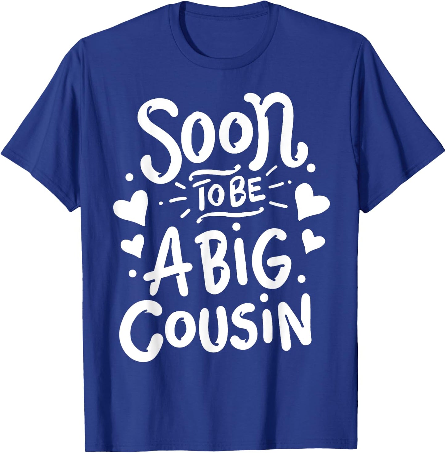 Big Cousin Pregnancy Announcement Family T-Shirt - T-Shirt | Royal