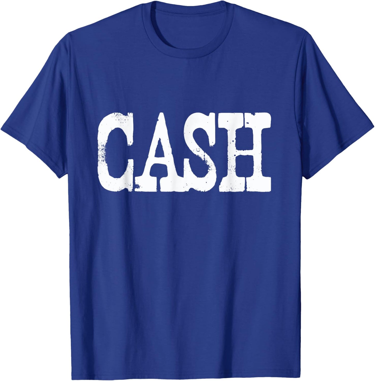 Vintage Cash Country Music T-Shirt - T-Shirt | Royal