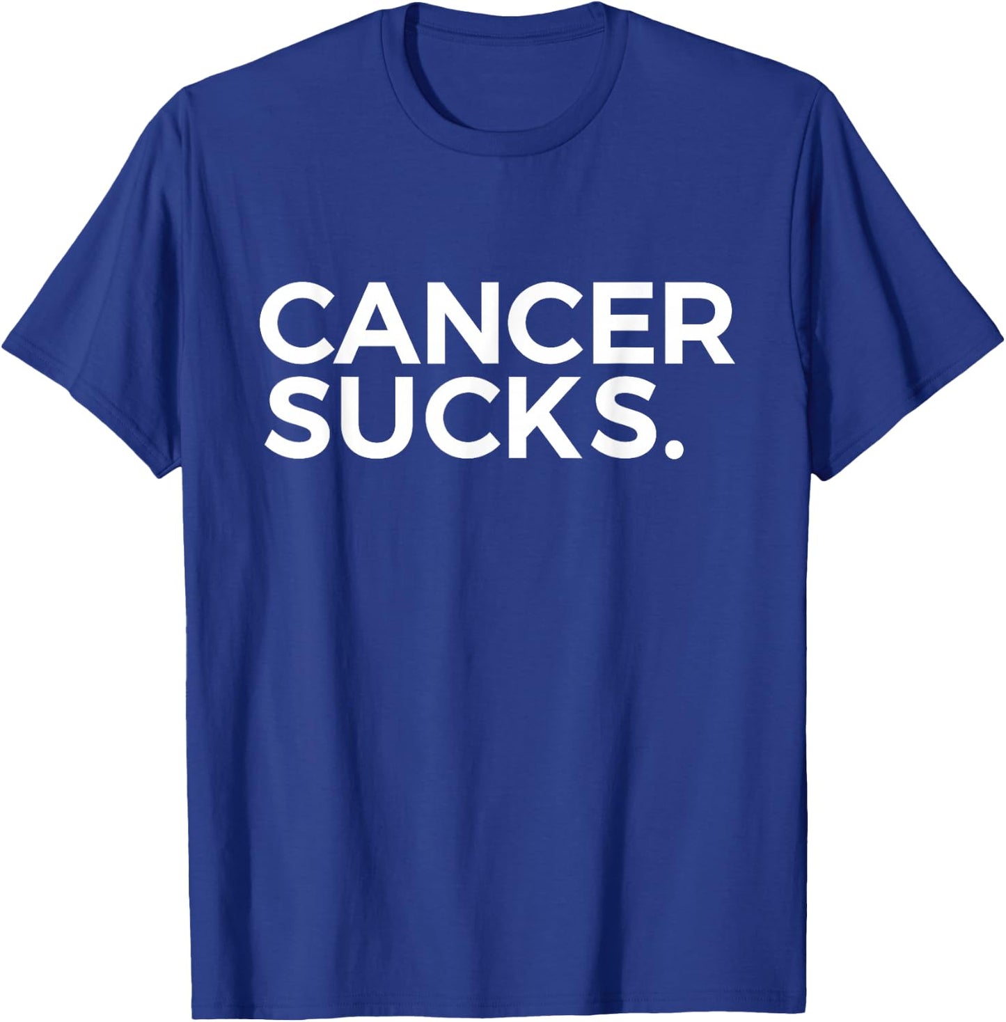 Cancer Sucks : MEN /WOMEN / YOUTH (Oncology) T-Shirt - T-Shirt | Royal