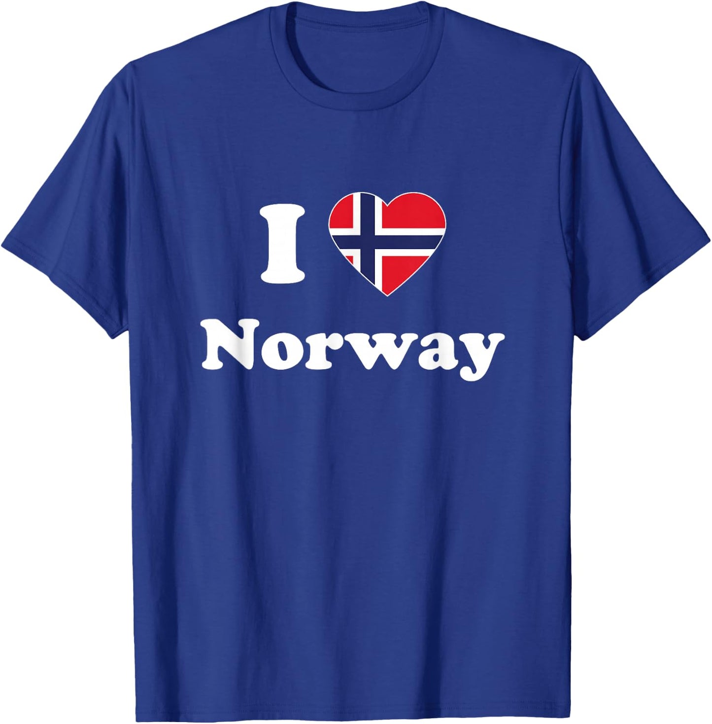 I Love Norway I Heart Norway Norwegian T-Shirt - T-Shirt | Royal