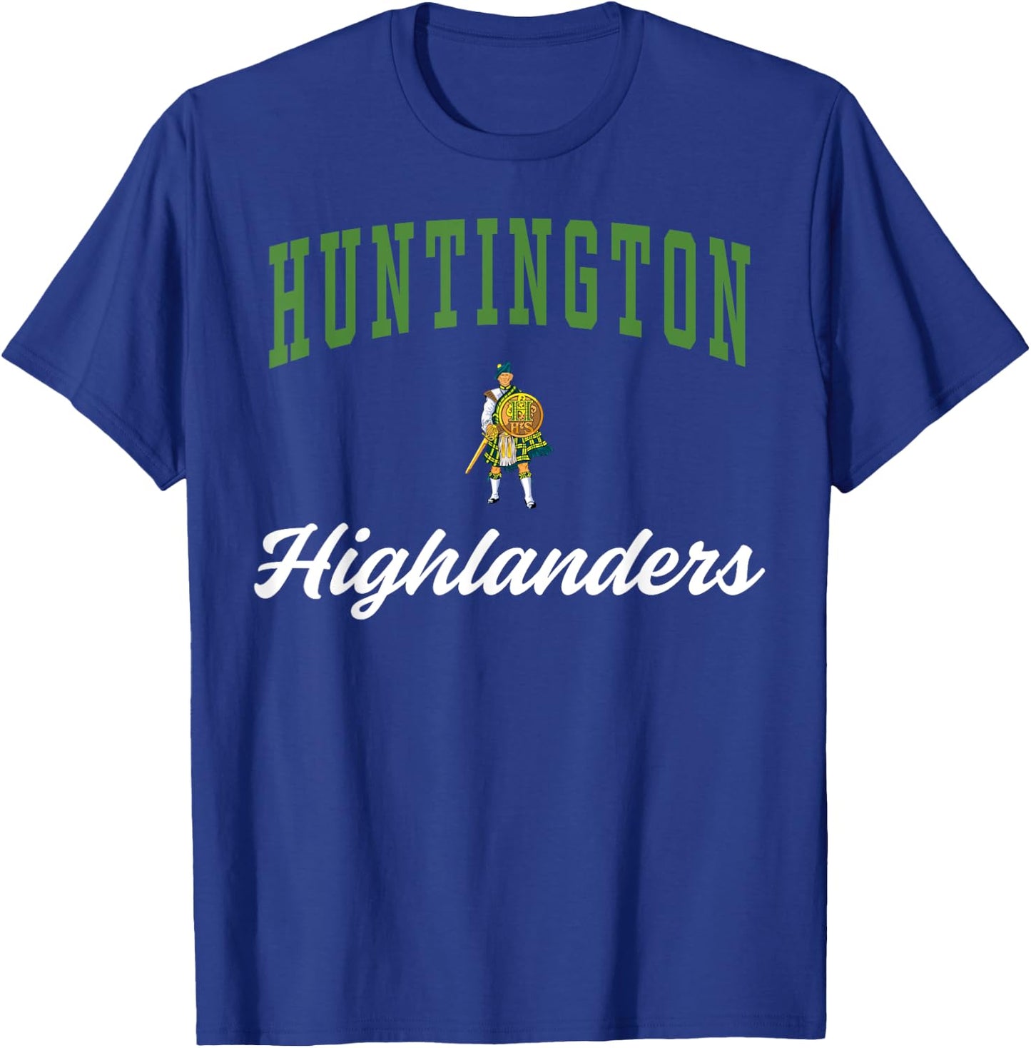 Huntington High School Highlanders C3 T-Shirt - T-Shirt | Royal