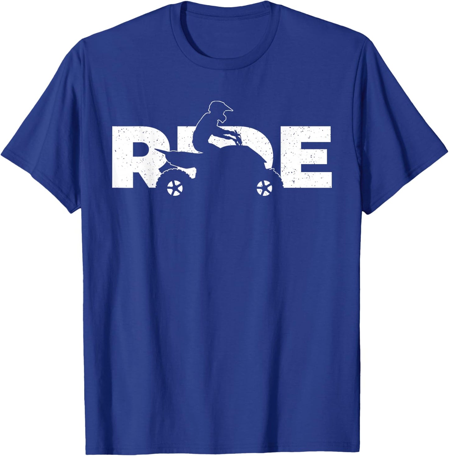 Cute ATV Design Women Quad Rider 4 Wheeler ATV Lover T-Shirt - T-Shirt | Royal
