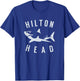 Hilton Head South Carolina T Shirt Shark SC Souvenir T-Shirt - T-Shirt | Royal