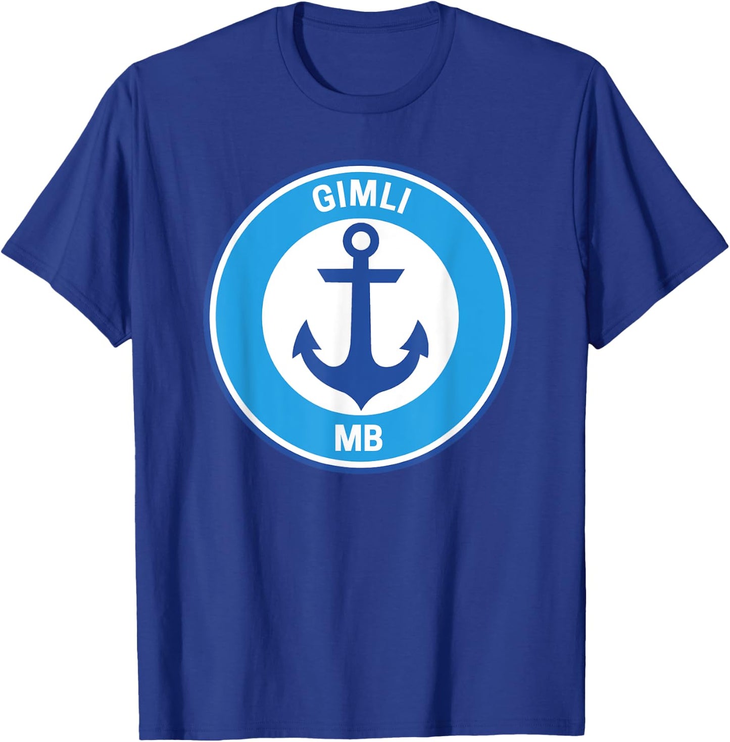 Vintage Gimli Manitoba T-Shirt - T-Shirt | Royal