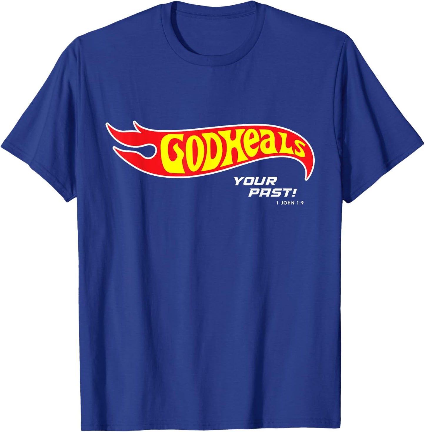 Christian Christmas gifts bible verse scriptures God Heals T-Shirt - T-Shirt | Royal