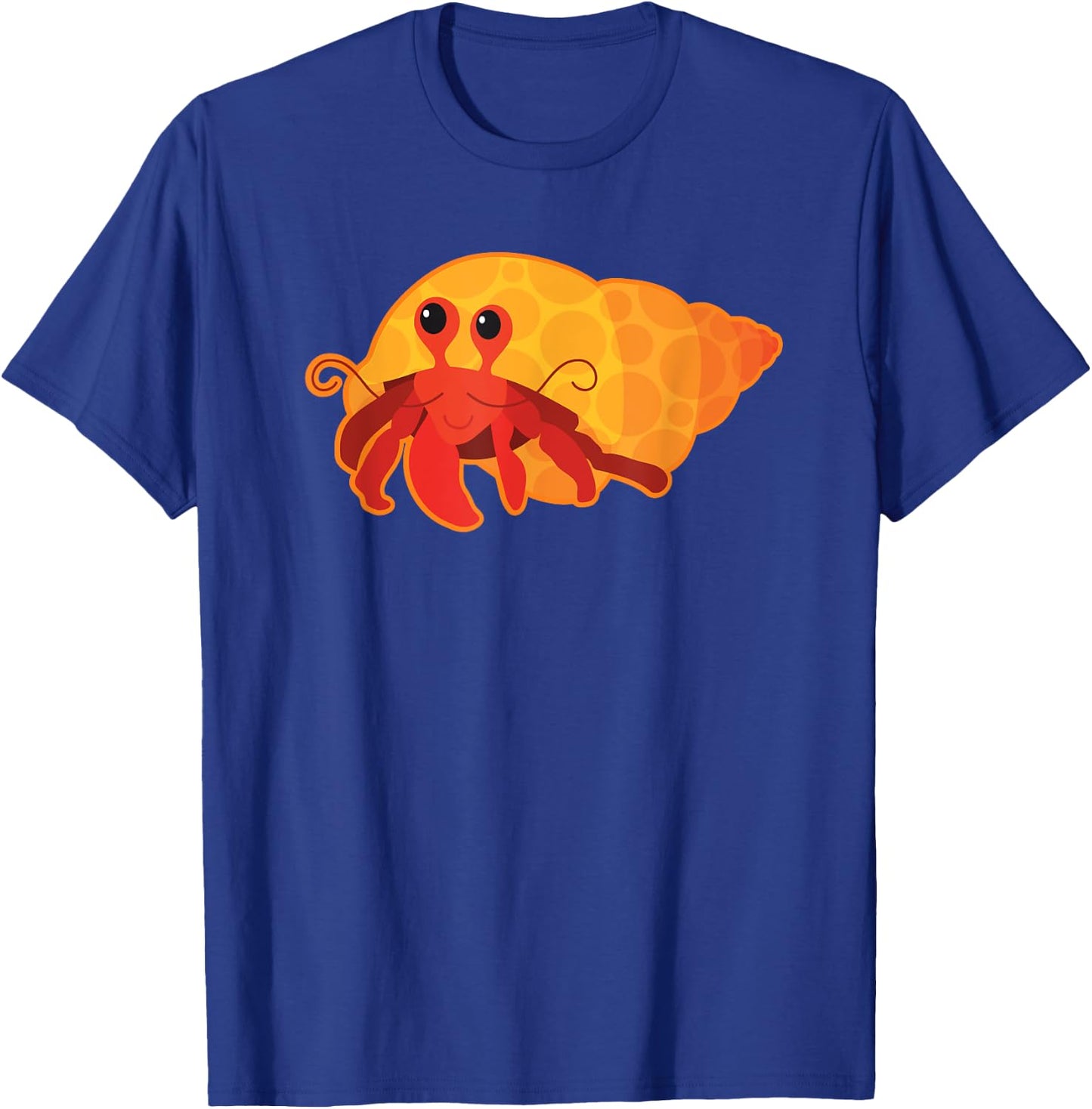 Hermit Crab Cute Pets Ocean Beach T-Shirt - T-Shirt | Royal