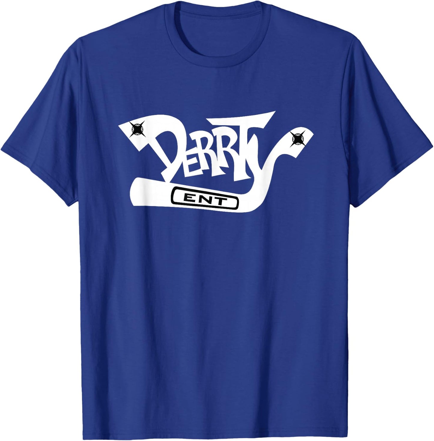 Nelly Derrty Entertainment with White Logo Derrty ENT T-Shirt - T-Shirt | Royal