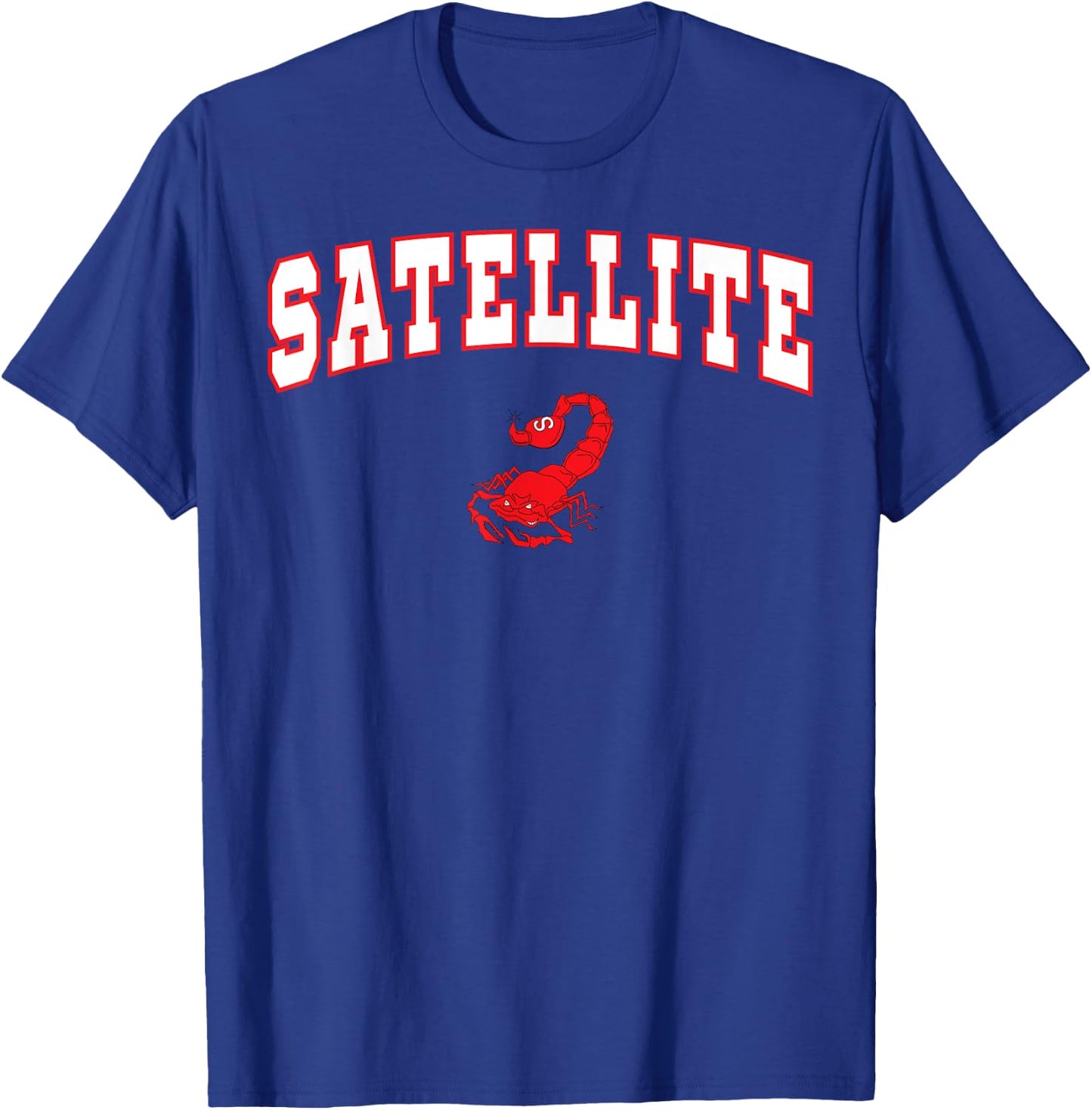 Satellite High School Scorpions C2 T-Shirt - T-Shirt | Royal