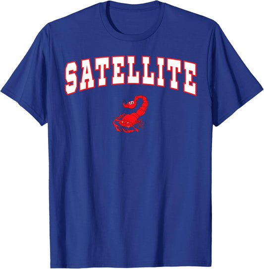 Satellite High School Scorpions C2 T-Shirt - T-Shirt | Royal