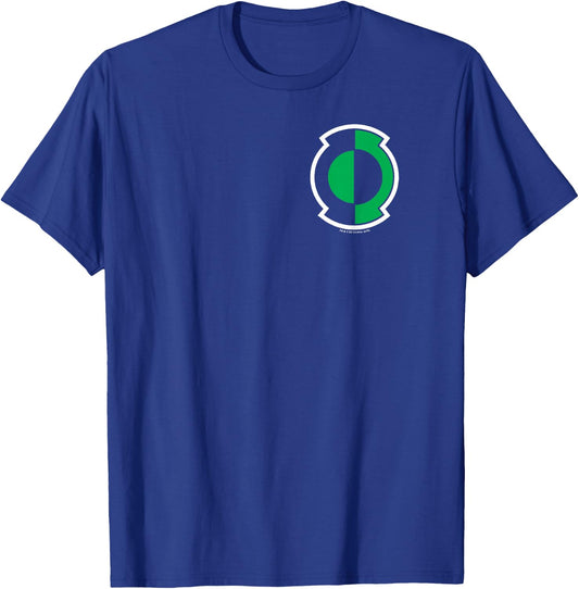 DC Comics Green Lantern Kyle Rayner Logo - Women's -Adults Black Short Sleeve Classic Fit - Small T-Shirt - T-Shirt | Royal