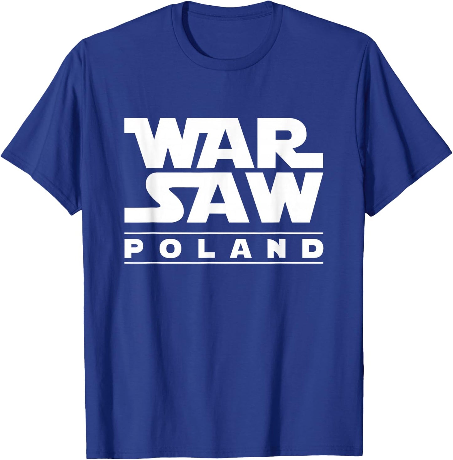 Warsaw Poland Shirt for Warszawa Polska T-Shirt - T-Shirt | Royal