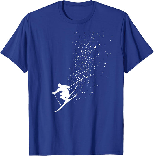 Ski Freestyle Skiing Freeski Winter Sports Skiers T-Shirt - T-Shirt | Royal
