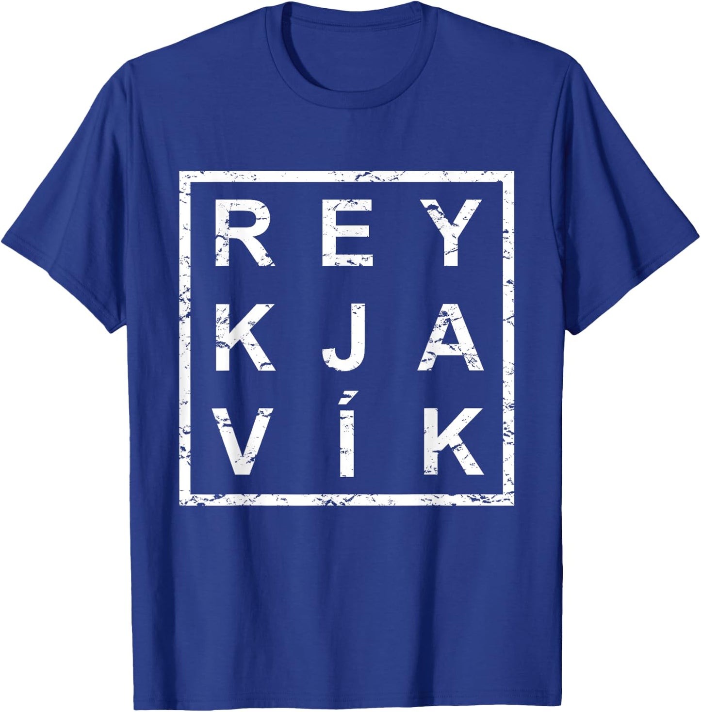Stylish Reykjavik Iceland T-Shirt - T-Shirt | Royal