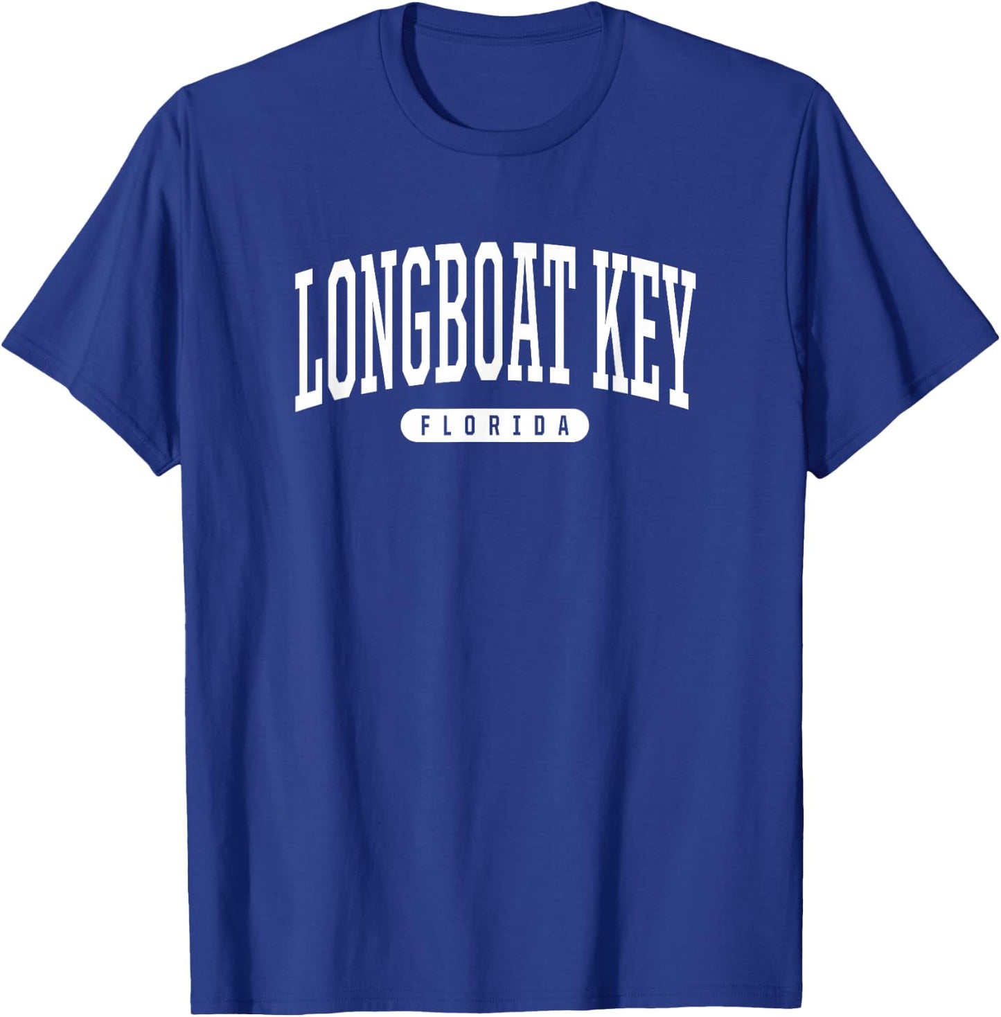 Longboat Key Florida Vacation College Style FL USA T T-Shirt - T-Shirt | Royal