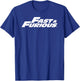 Fast & Furious Classic White Logo T-Shirt - T-Shirt | Royal