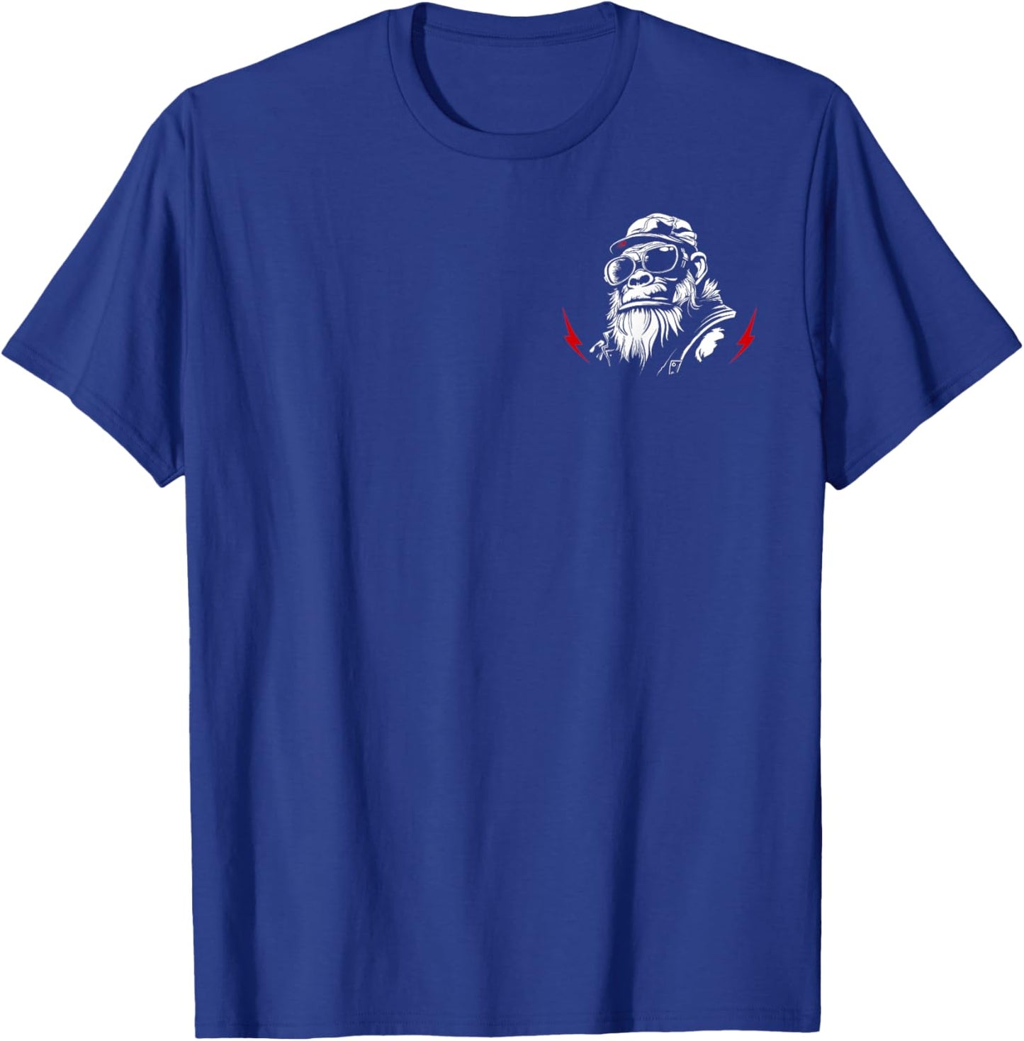 (2 Sided) It's Weird Being The Same Age As Old People Monkey T-Shirt - T-Shirt | Royal