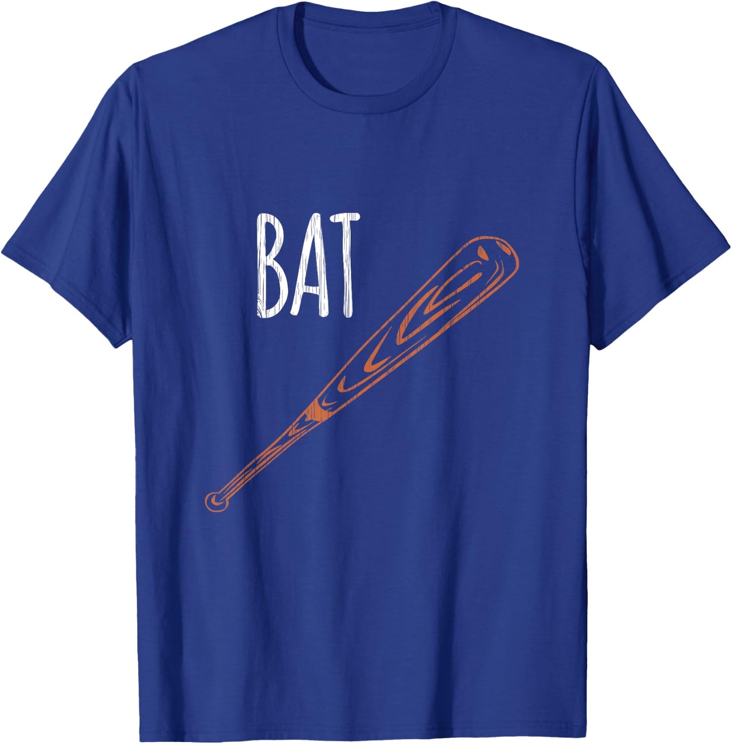 Halloween Couple Costume Shirt Baseball Bat T-Shirt - T-Shirt | Royal
