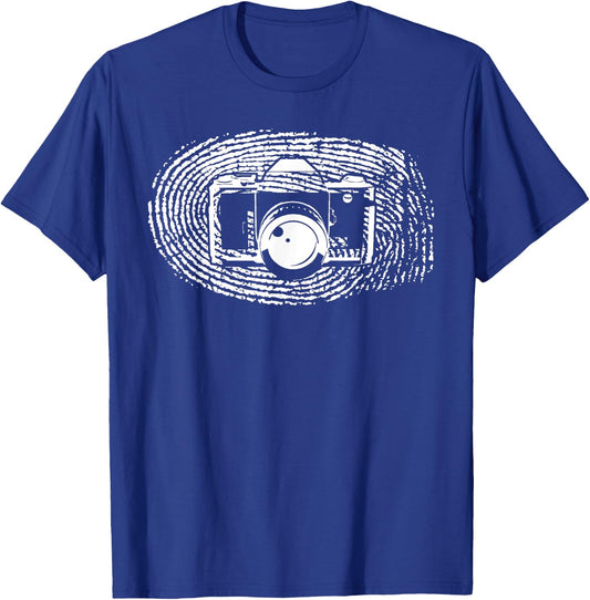 Crime Scene Photographer Forensic Photography T-Shirt - T-Shirt | Royal