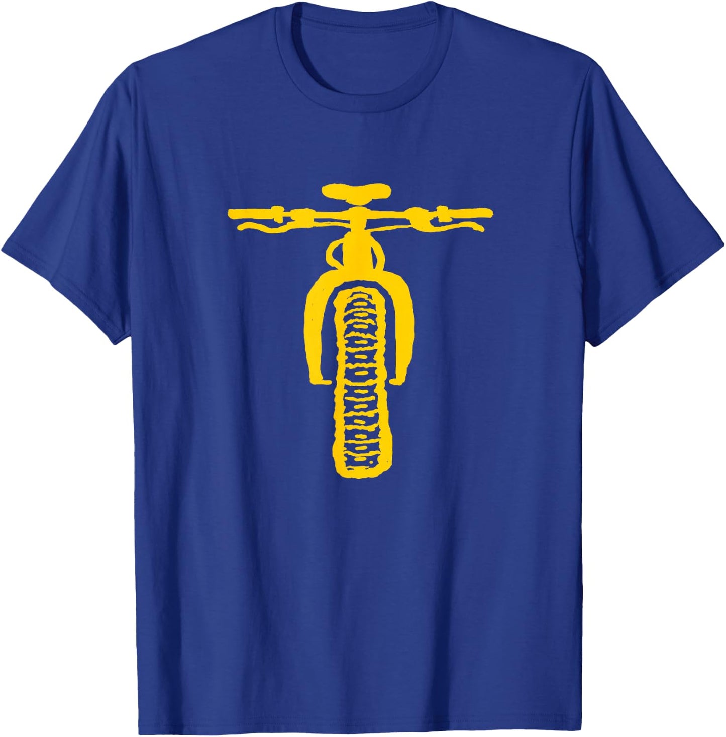 Fat Bike Mountain Biking T-Shirt - T-Shirt | Royal