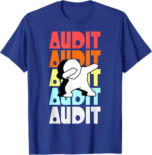 Audit Accounting Shirt T-Shirt - T-Shirt | Royal