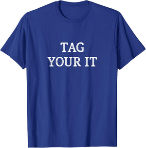 Tag Your It - Vintage Style T-Shirt - T-Shirt | Royal
