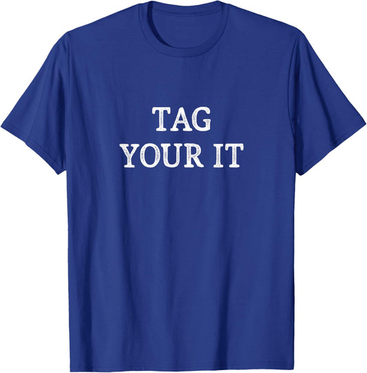 Tag Your It - Vintage Style T-Shirt - T-Shirt | Royal