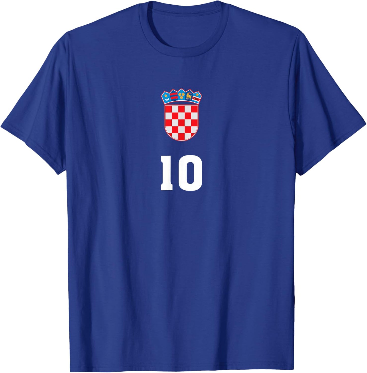 Croatia Vintage Croatian Flag T-Shirt - T-Shirt | Royal