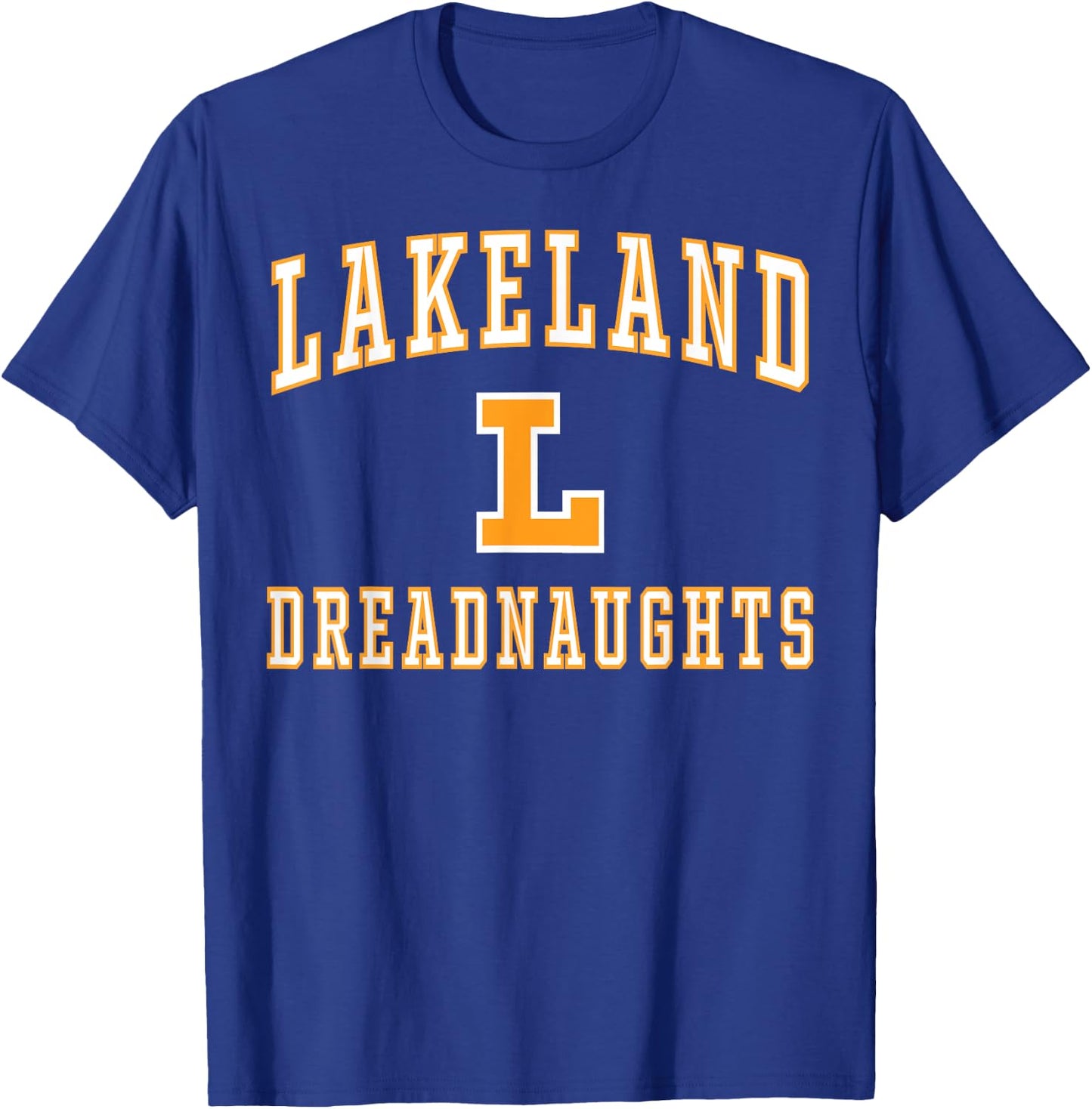 Lakeland High School Dreadnaughts C1 T-Shirt - T-Shirt | Royal