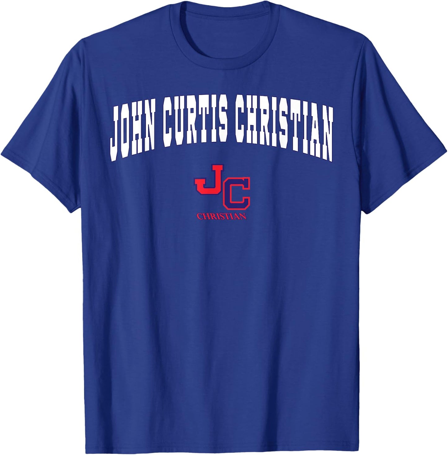 John Curtis Christian High School Patriots C2 T-Shirt - T-Shirt | Royal