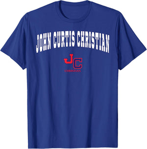John Curtis Christian High School Patriots C2 T-Shirt - T-Shirt | Royal